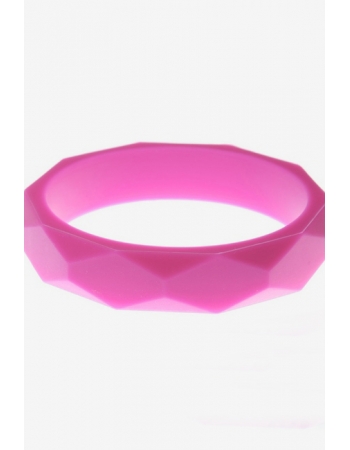 Молочный браслет из пищевого силикона, розовый