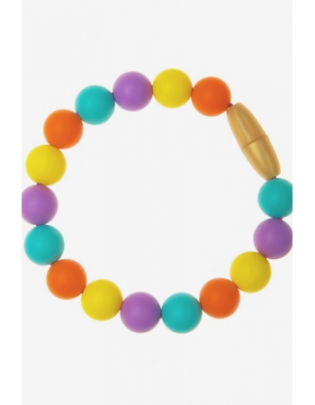 Силиконовый браслет-прорезыватель Майя, фиолетовый