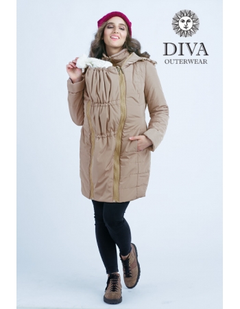 Слингокуртка зимняя 4 в 1 Diva Outerwear Moka