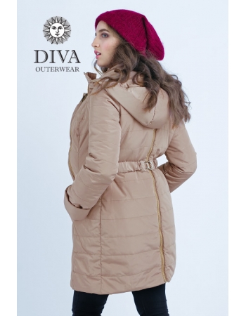 Слингокуртка зимняя 4 в 1 Diva Outerwear Moka