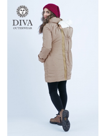 Слингокуртка зимняя 4 в 1 Diva Outerwear Moka