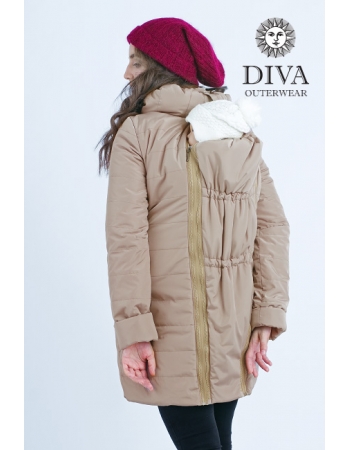 Слингокуртка зимняя 4 в 1 Diva Outerwear Moka