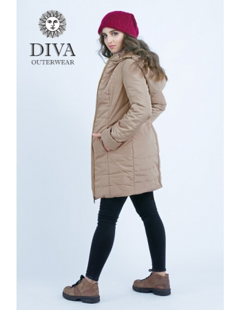 Слингокуртка зимняя 4 в 1 Diva Outerwear Moka