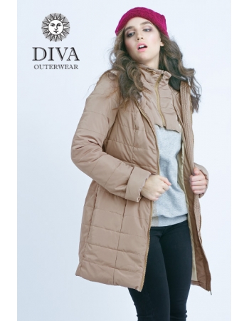 Слингокуртка зимняя 4 в 1 Diva Outerwear Moka