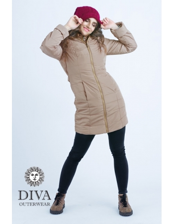 Слингокуртка зимняя 4 в 1 Diva Outerwear Moka