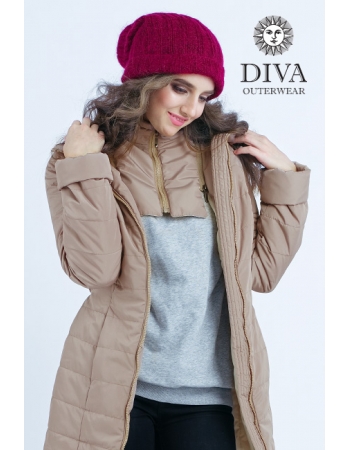 Слингокуртка зимняя 4 в 1 Diva Outerwear Moka