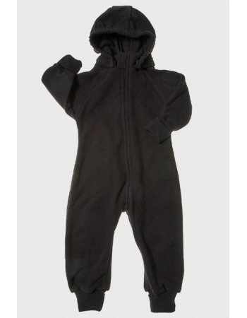 Флисовая поддева (комбинезон) Comfort, черный