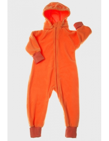 Слингокомбинезон флисовый (поддева) Comfort, оранжевый