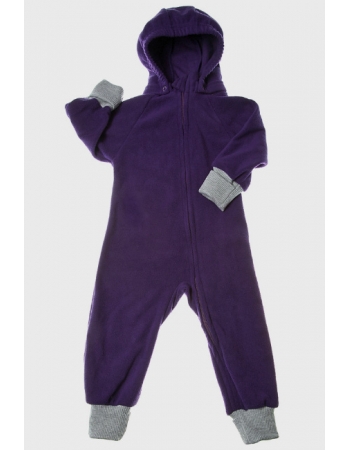 Флисовая поддева (комбинезон) Comfort, фиолетовый