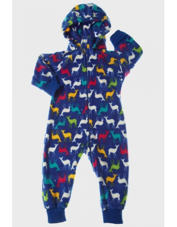 Флисовая поддева (комбинезон) Comfort, олени