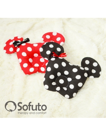 Гнездышко для новорожденных Babynest Minnie red dots