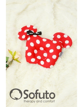 Гнездышко для новорожденных Babynest Minnie red dots