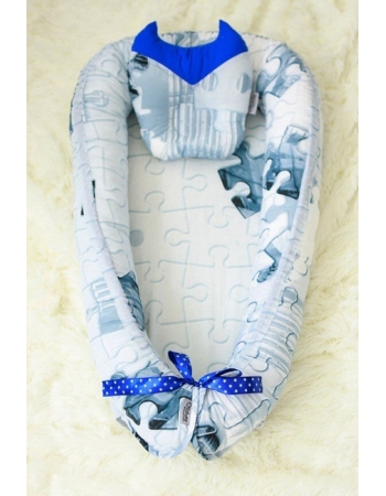 Гнездышко-кокон для новорожденных Babynest Super Man