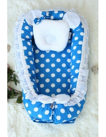 Гнездышко-кокон для новорожденных Babynest Vasilek