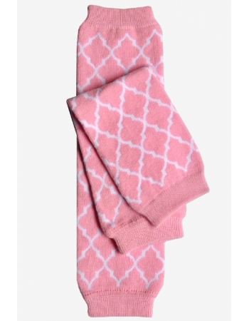 Слингогетры (гетры для детей) "Quatrefoil Pink"