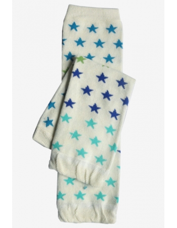 Слингогетры (гетры для детей) "Stars Blue Green"