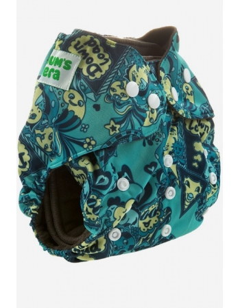 Многоразовый угольный подгузник Mums Era, Медузы (с 2 вкладышами)