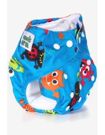 Многоразовый подгузник Mums Era, Лунатики (с 1 вкладышем)