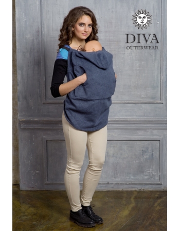 Слингонакидка из шерсти Diva Outerwear Notte