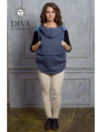 Слингонакидка из шерсти Diva Outerwear Notte