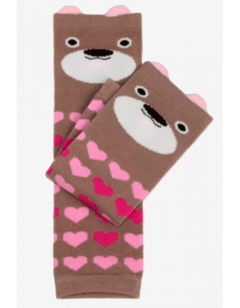 Слингогетры (гетры для детей) "Bears Pink"