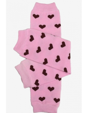 Слингогетры (гетры для детей) "Hearts Pink"