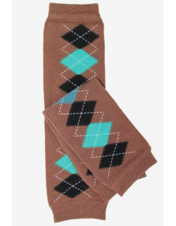 Слингогетры (гетры для детей) "Croquet Brown"