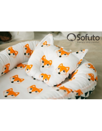 Гнездышко для новорожденных Babynest Little Fox