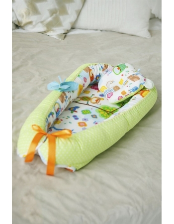 Кокон-гнездышко для новорожденных Babynest Animals