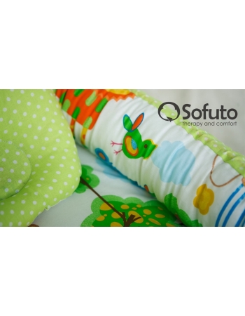 Кокон-гнездышко для новорожденных Sofuto Babynest Animals