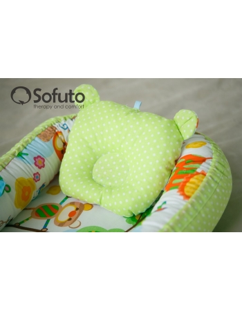 Кокон-гнездышко для новорожденных Sofuto Babynest Animals