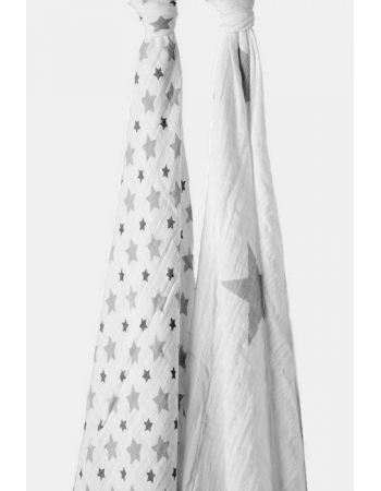 Муслиновые пеленки для новорожденных Aden&Anais большие, набор 2, Twinkle