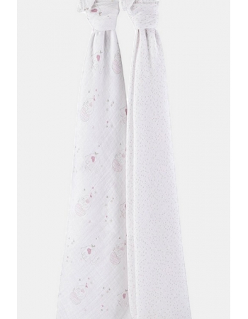 Муслиновые пеленки для новорожденных Aden&Anais большие, набор 2, Lovely