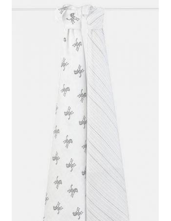 Муслиновые пеленки для новорожденных большие Aden&Anais, набор 2, из юбилейной коллекции