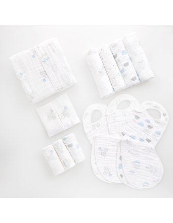 Муслиновые пеленки для новорожденных Aden&Anais средние, набор 3, Night Sky Reverie