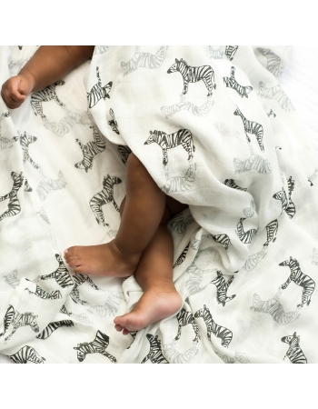 Бамбуковые пеленки для новорожденных Aden&Anais большие, набор 3, Saharamotif