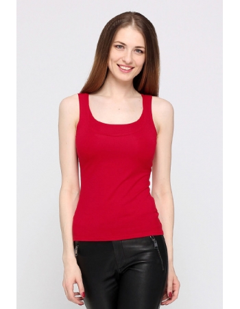 Майка для беременных и кормящих, цвет красный
