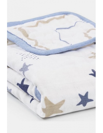 Муслиновое одеяло для коляски Aden&Anais, Stroller Blanket Rock Star