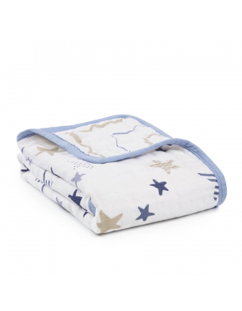 Муслиновое одеяло для коляски Aden&Anais, Stroller Blanket Rock Star