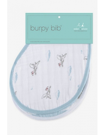 Слюнявчик Aden&Anais, набор из 2 штук, Liam The Brave