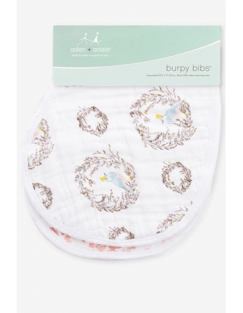 Слюнявчик Aden&Anais, набор из 2 штук, Birdsong