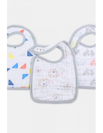 Слюнявчик Aden&Anais, набор из 3 штук, Leader Of The Pack