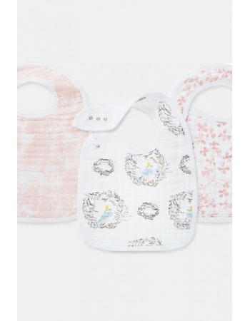 Слюнявчик Aden&Anais, набор из 3 штук, Birdsong