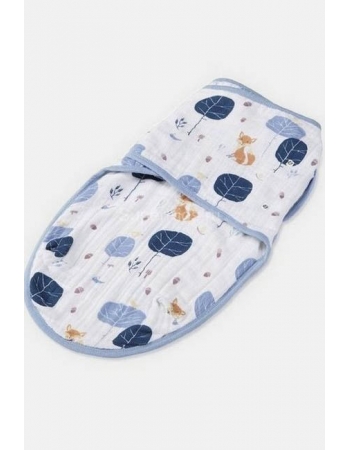 Муслиновая пеленка для новорожденных Aden&Anais на кнопках, Into The Woods