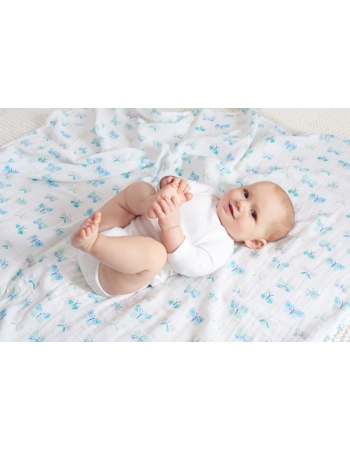 Муслиновые пеленки Aden&Anais для новорожденных большие, набор 2, Mariposa