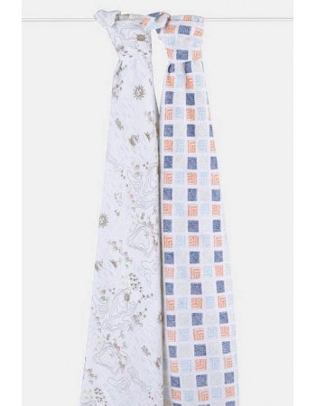 Муслиновые пеленки Aden&Anais для новорожденных большие, набор 2, Warrior Finn