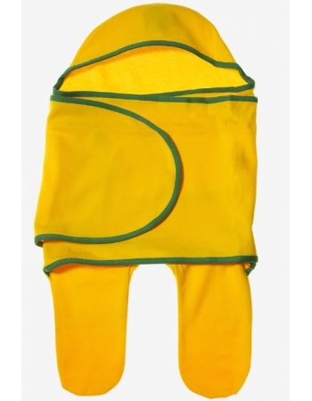 Пеленка-кокон для новорожденных (комбинезон-конверт), мимоза