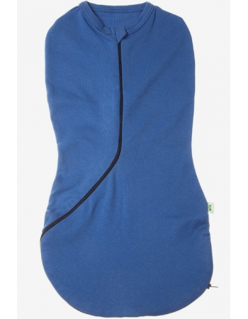 Пеленка-кокон для новорожденных трикотажный, деним