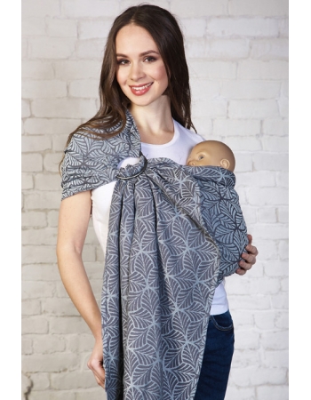 Слинг с кольцами с бамбуком Jungle, муссон