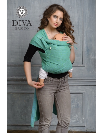 Май-слинг от 6 мес. Diva Basico Lime Toddler